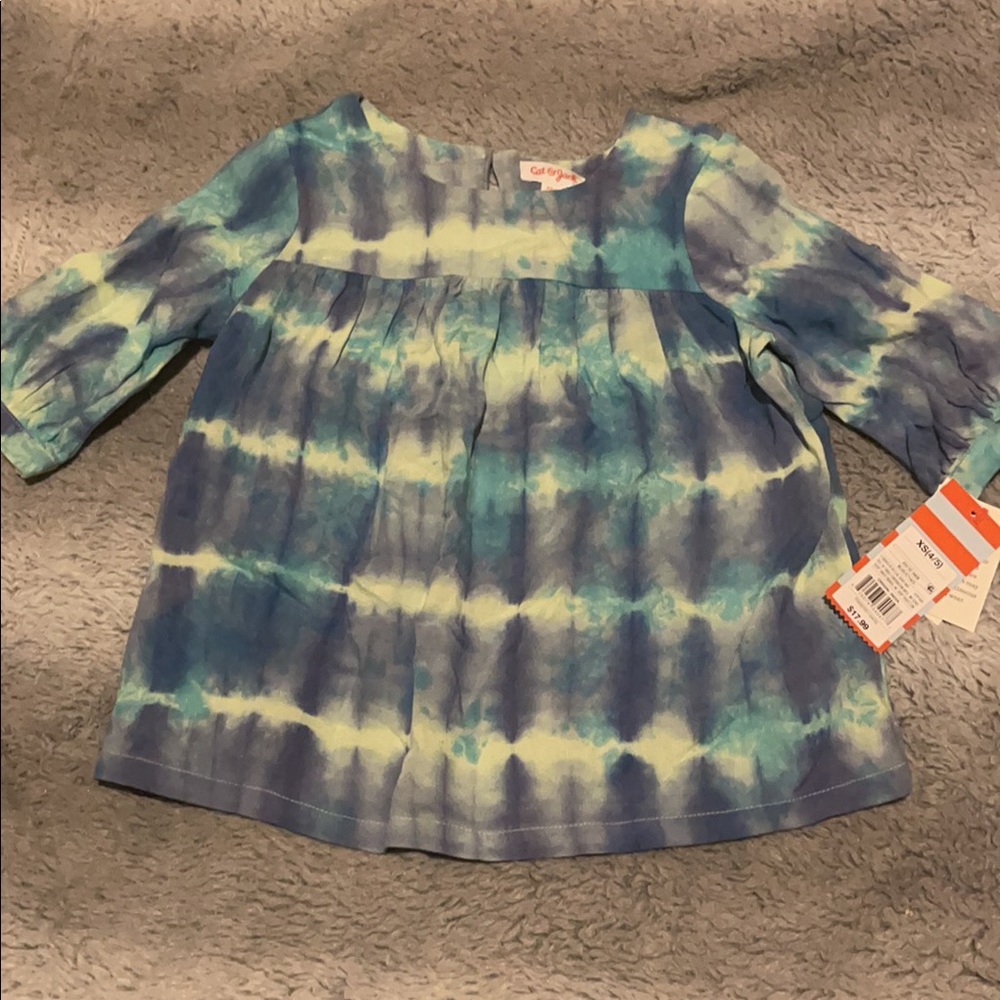 Girls tie dye top